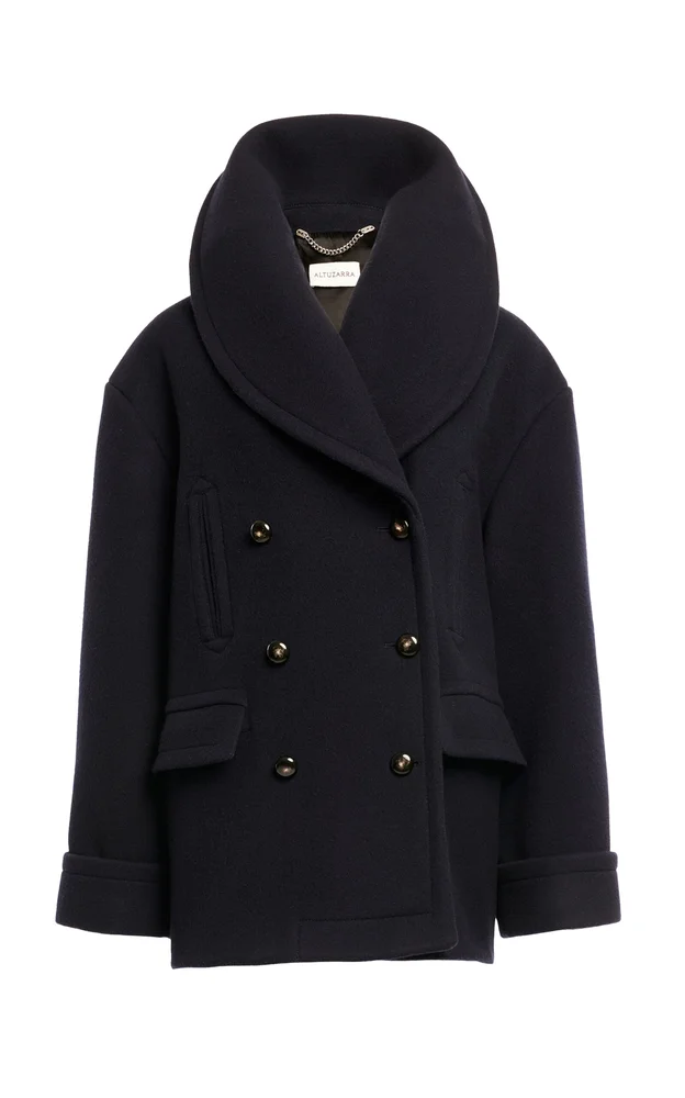 Etting Wool-Blend Coat