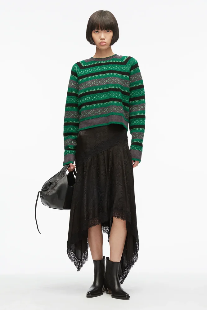 Fair Isle Wool Pullover