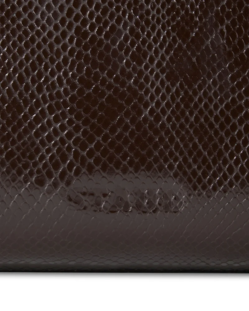 CY Embossed Leather Bag