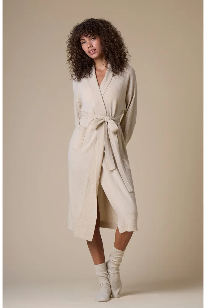 Pure Cashmere Long Robe