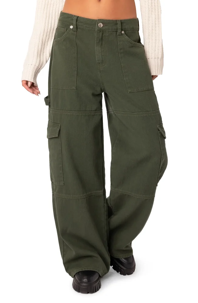 Ember Denim Cargo Pants