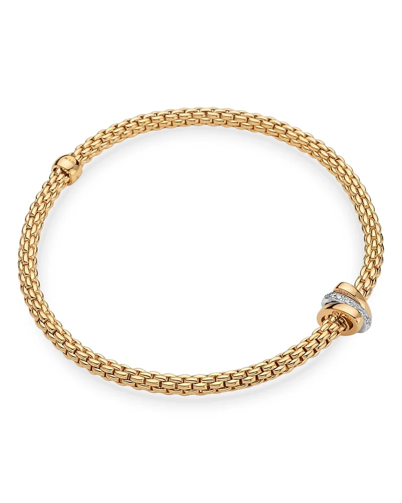18K Yellow Gold Prima Diamond Flex'it Bracelet