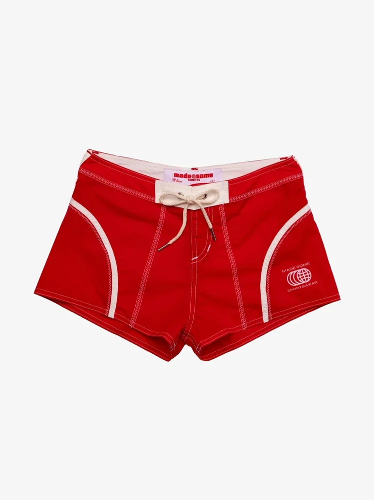 Red & White Made Some Short Shorts