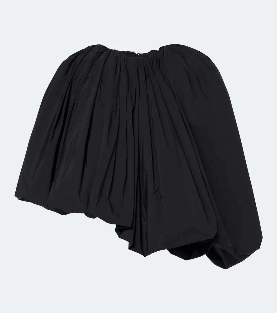 Asymmetric draped top
