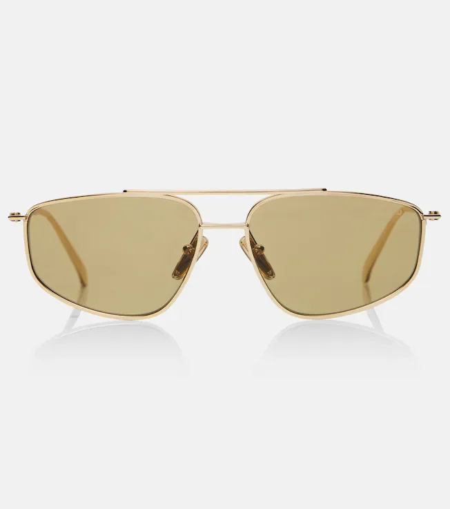 Logo aviator sunglasses