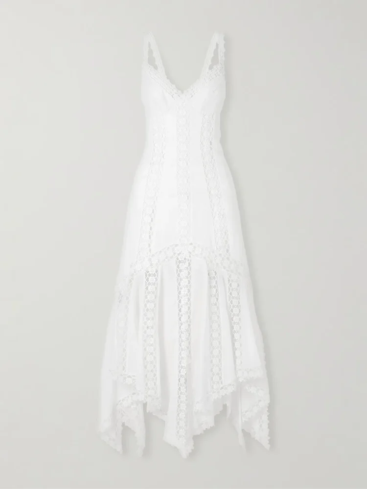 Blossel cotton-blend maxi dress