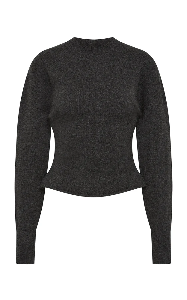 Cinched Cashmere Jumper