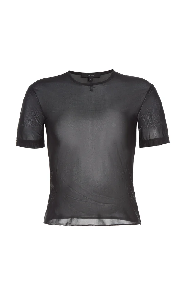 Luna Semi-Sheer Lyocell Tee
