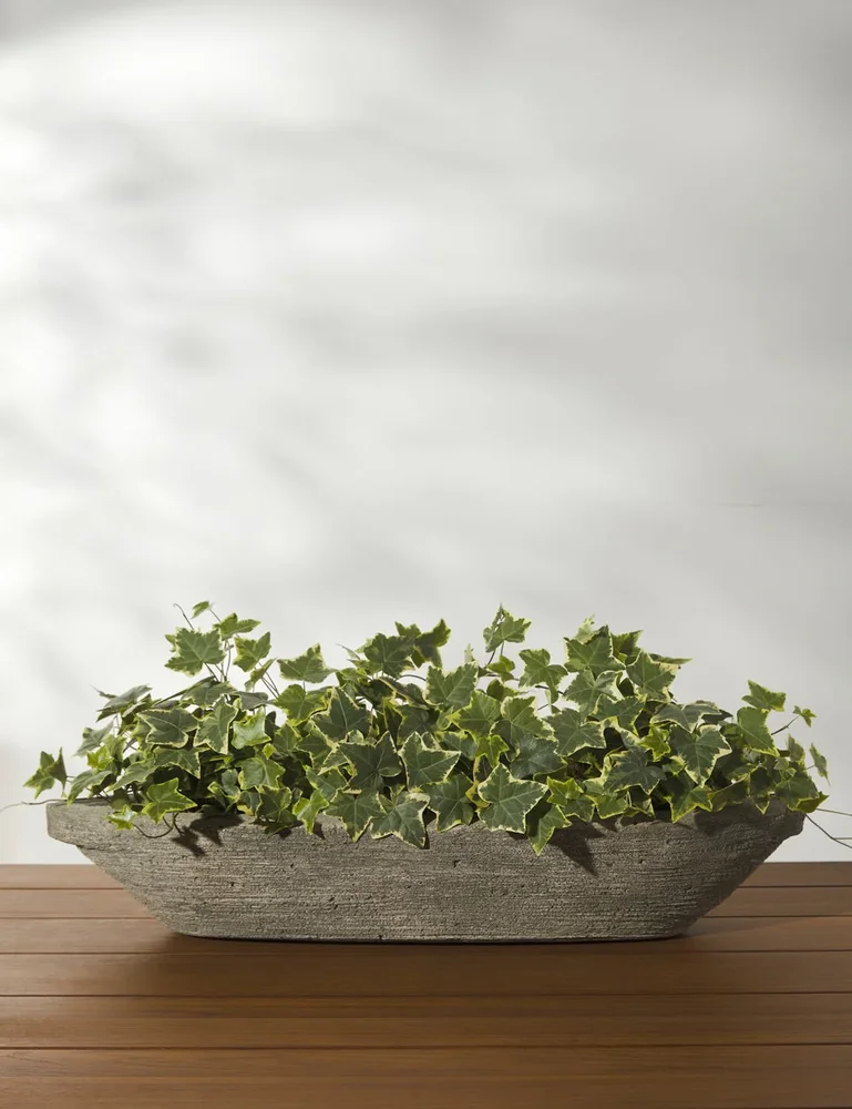 Cast Stone Tabletop Planters