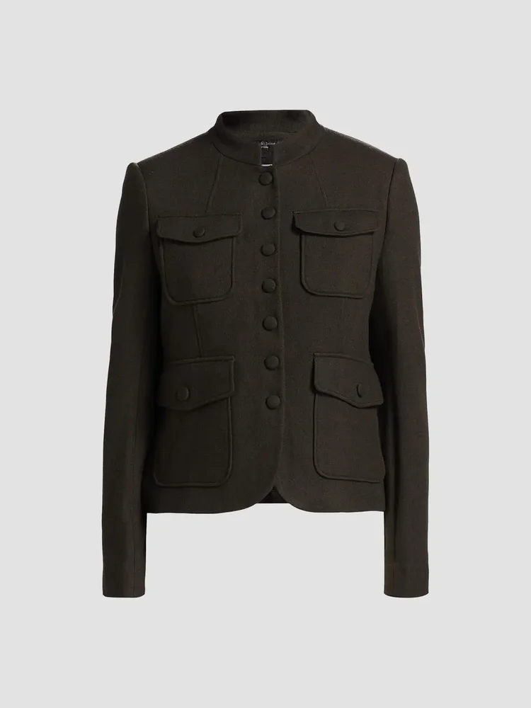 Mercer Wool Single-Breasted Blazer