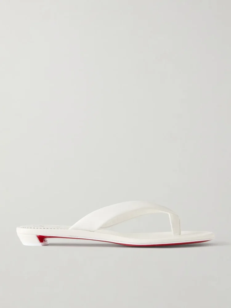 miss z leather thong sandals