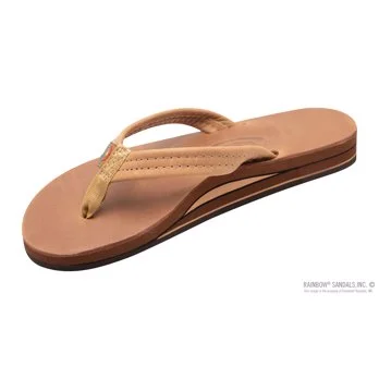 Luxury Leather - Double Layer Arch Support with a 3/4" Medium Strap