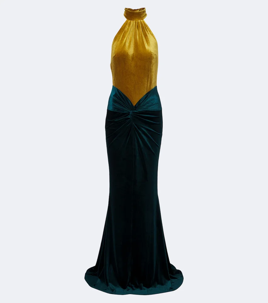 Goleta velvet gown
