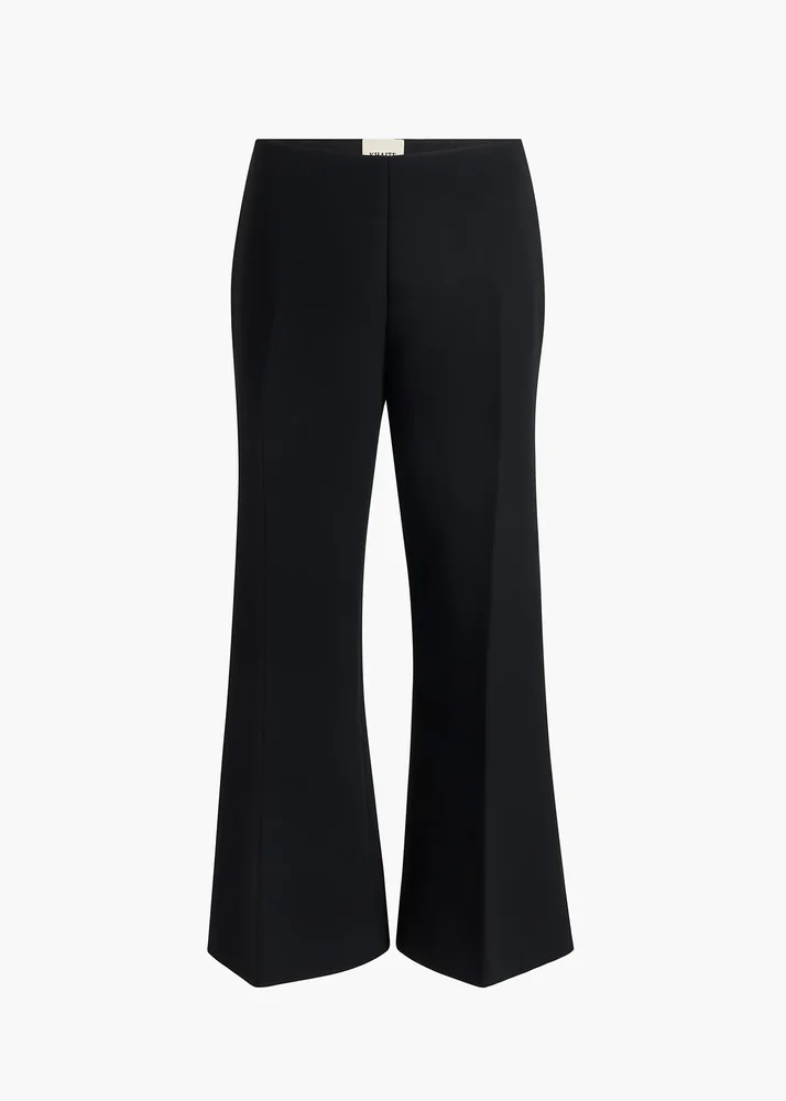 Walter Pant in Black Crepe