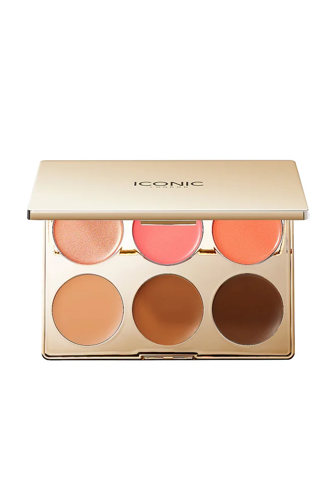 Multi-Use Cream Blush, Bronze & Highlight Palette