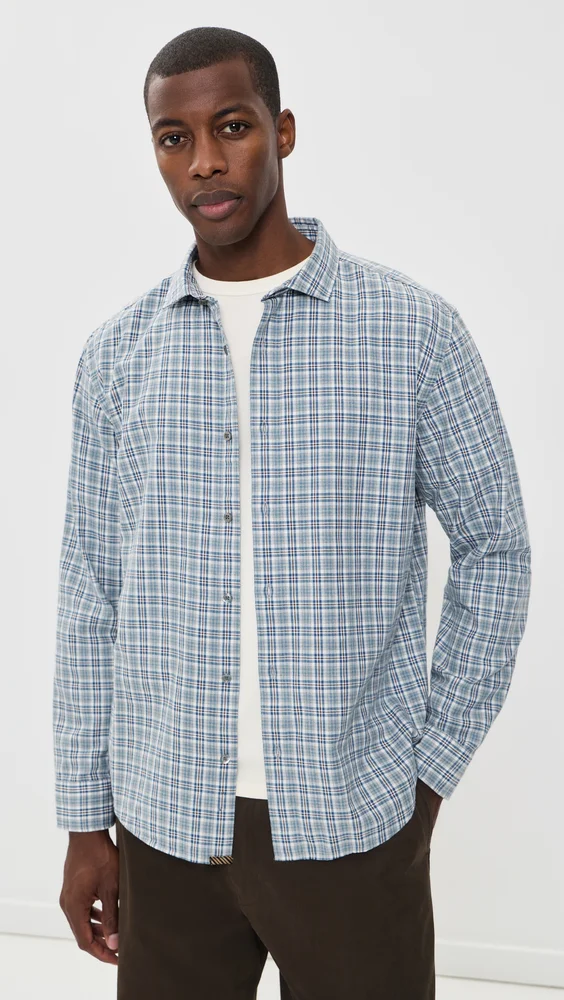 Twill Plaid Hutcheson Sport Shirt