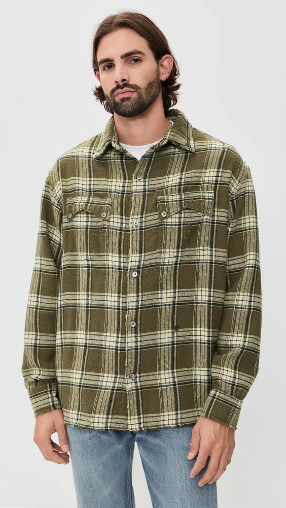 Aviano Cargo Flannel Shirt