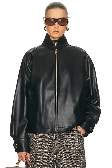 Robbie Plonge Nappa Leather Jacket