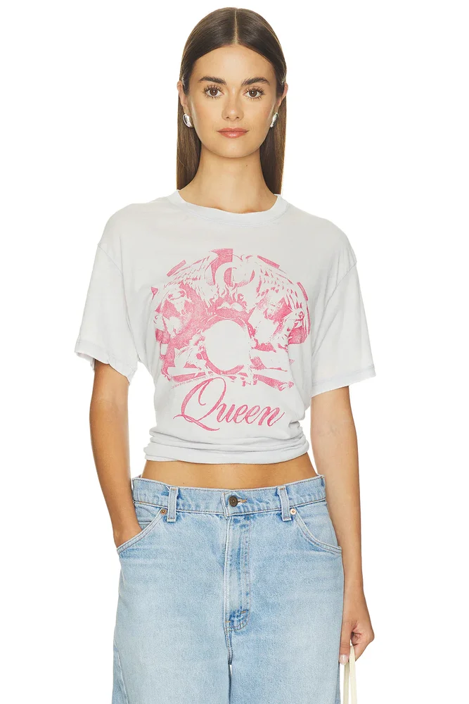 Queen Best Friend Burnout Boyfriend Tee
