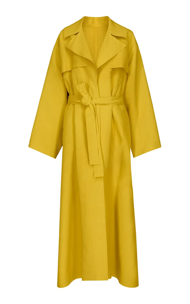 Poplin Trench Coat