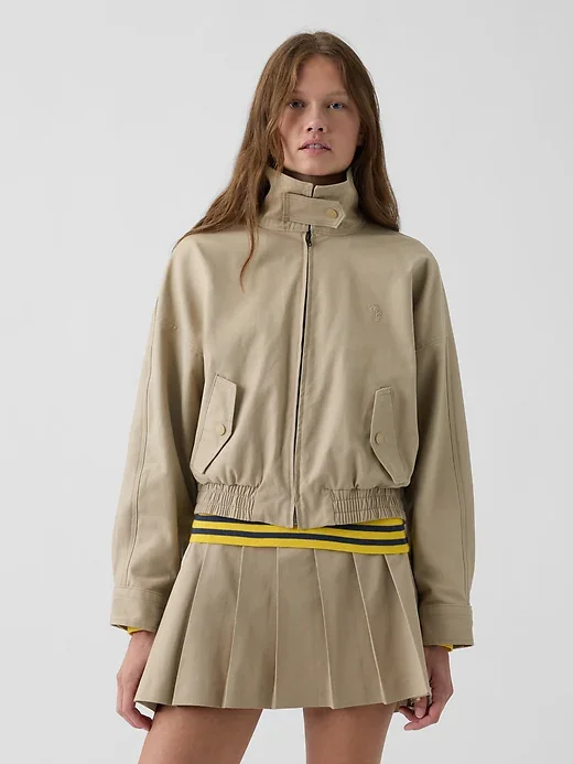 gap.com Gap × Malbon Twill Bomber Jacket