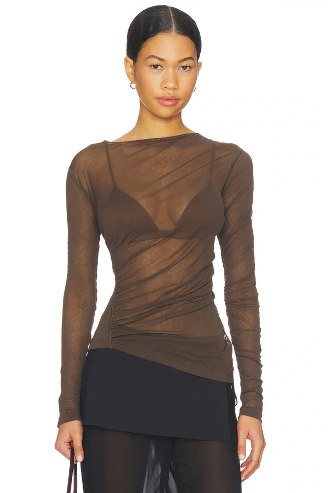 Seamed Wind Top