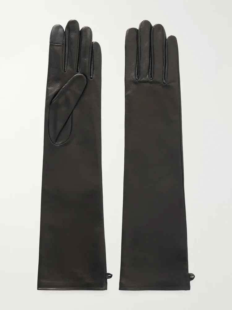 Opera leather gloves