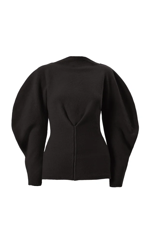 Double Jersey Wool Sweater