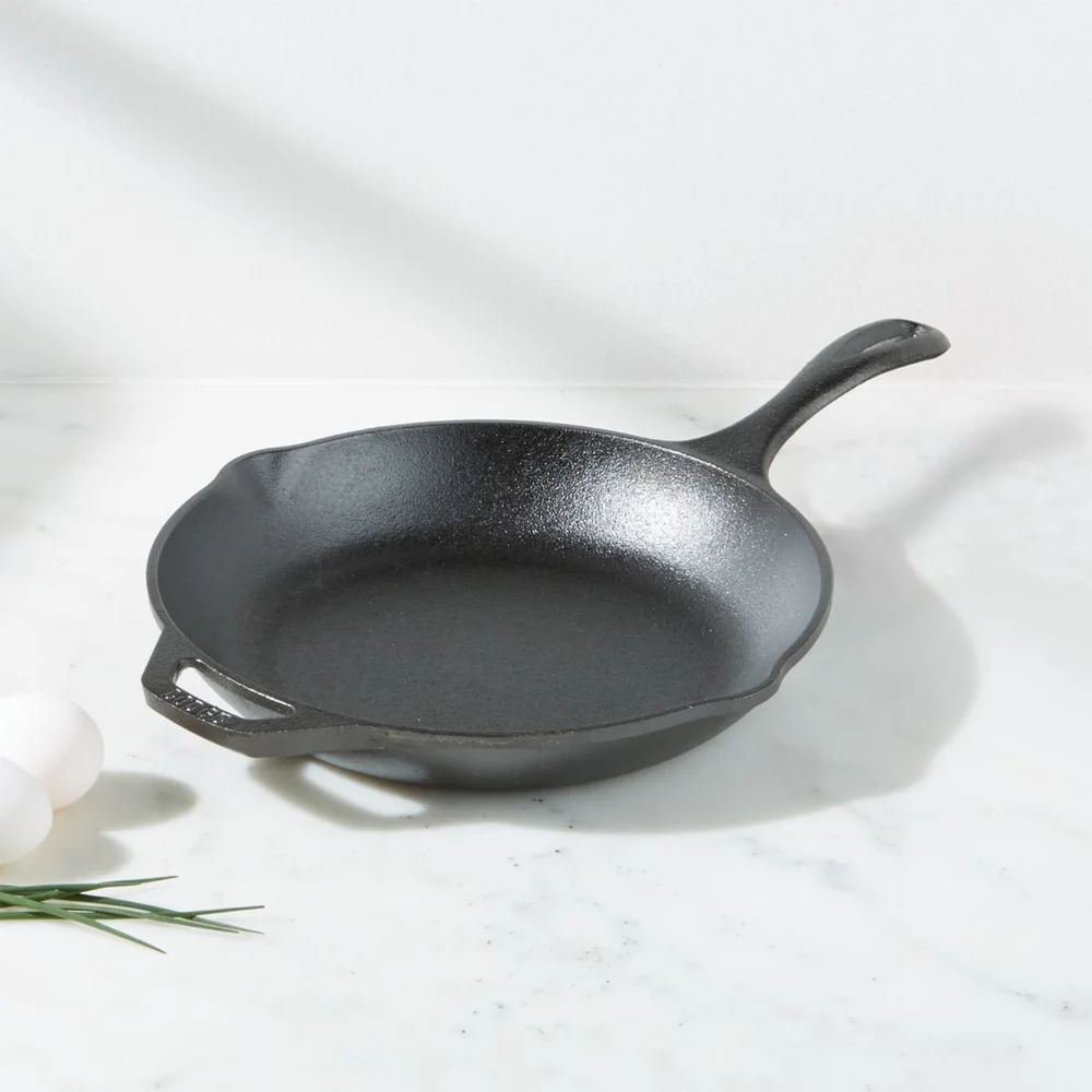 Chef Collection 10" Seasoned Cast Iron Skillet