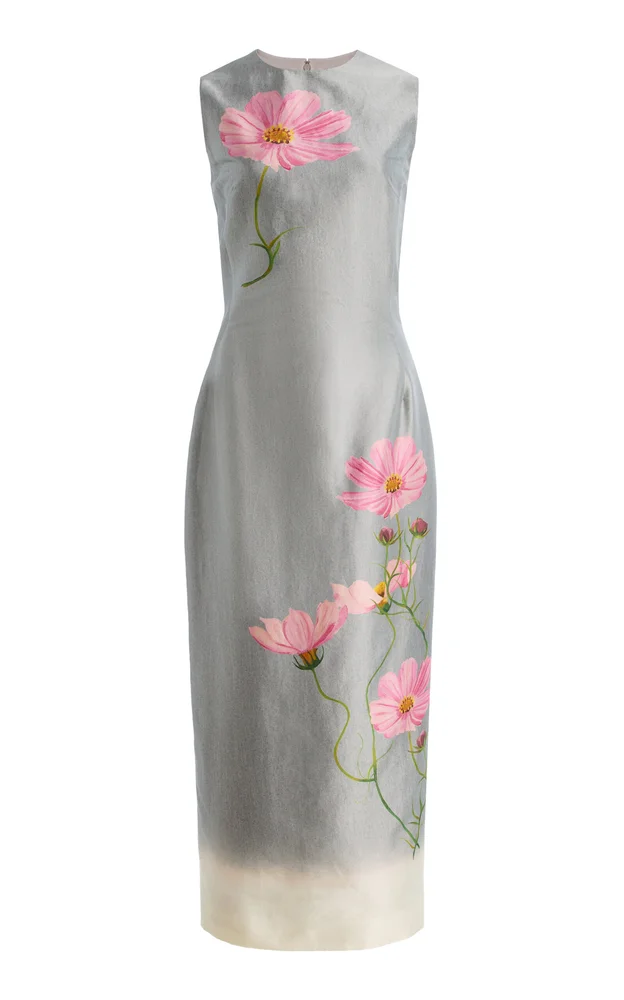 Cosmos Mikado Midi Dress