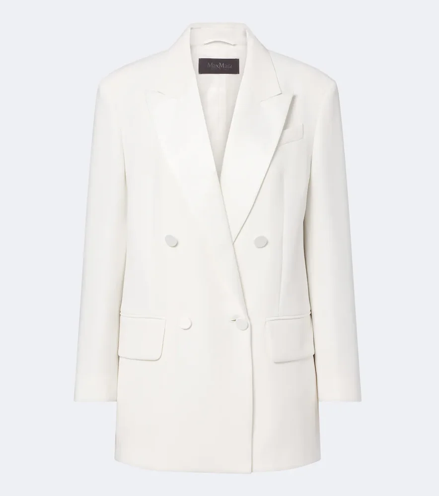 Elegante double-breasted tuxedo jacket