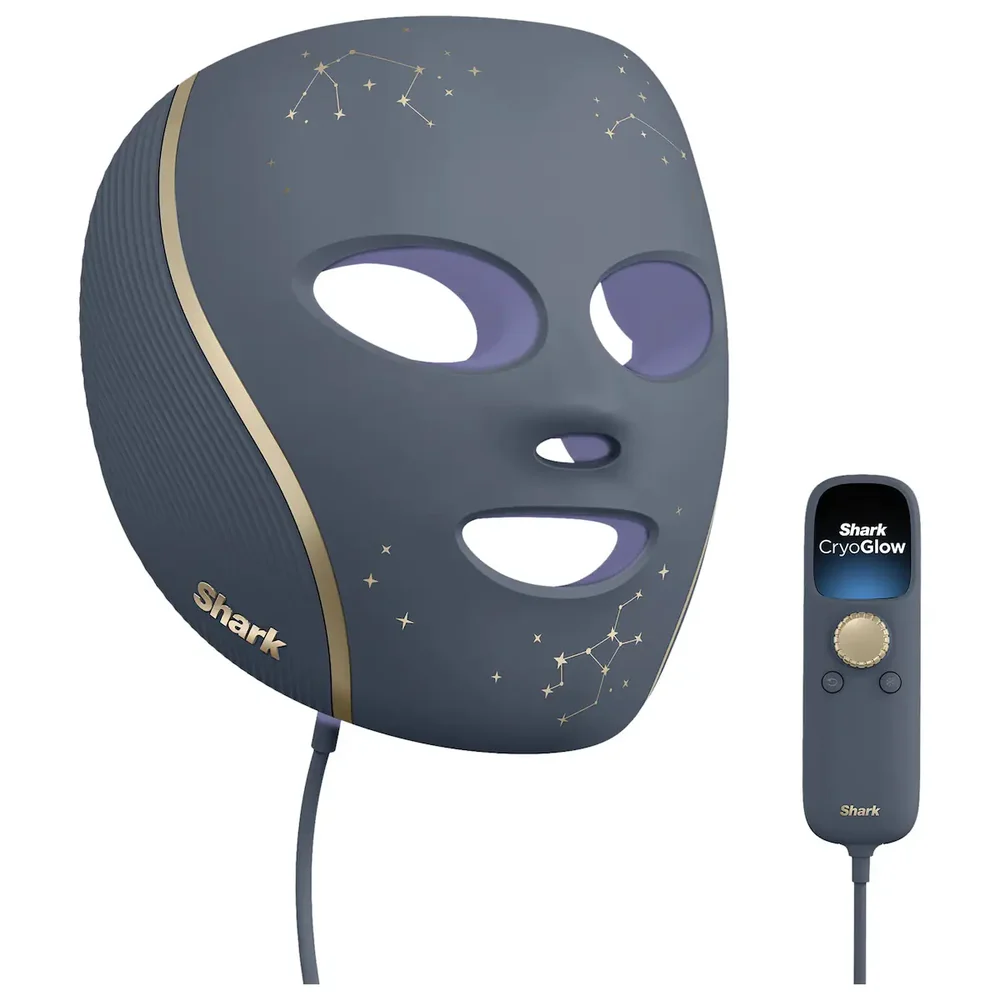 Shark CryoGlow Under-Eye Cooling + LED Anti-Aging Red Light & Skin Clearing Mask