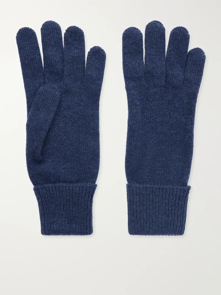 Doris cashmere-blend gloves
