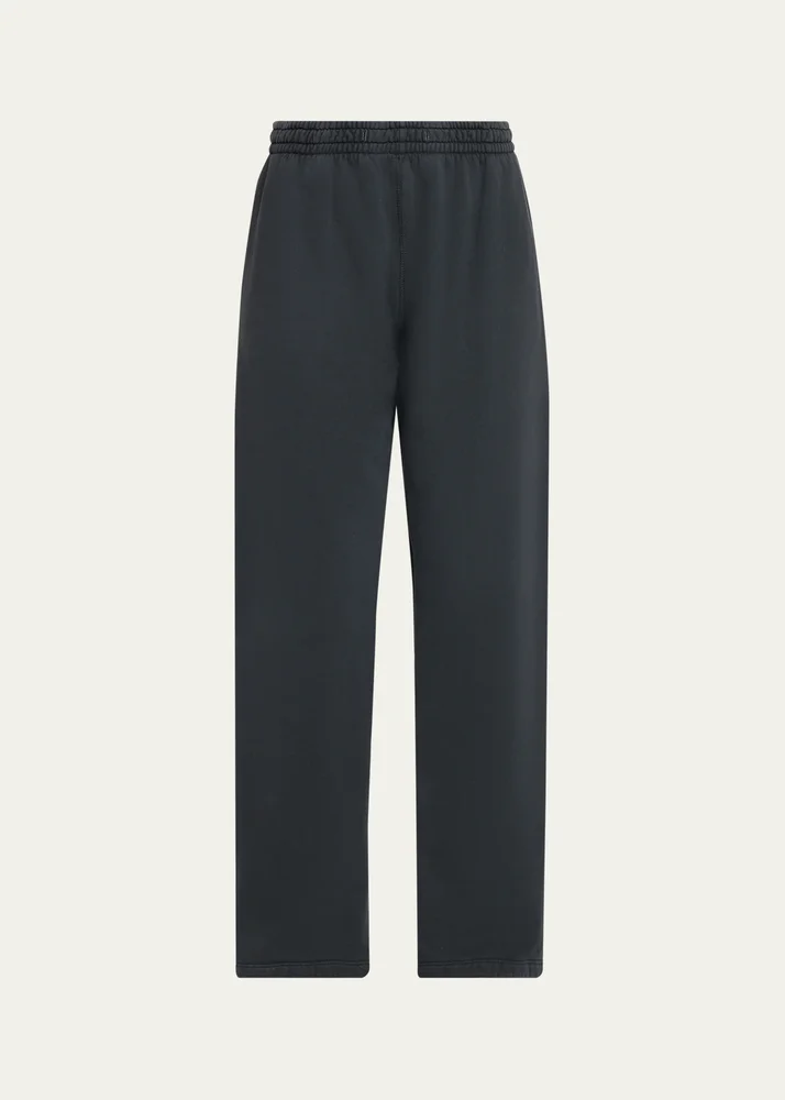 Straight-Leg Sweatpants
