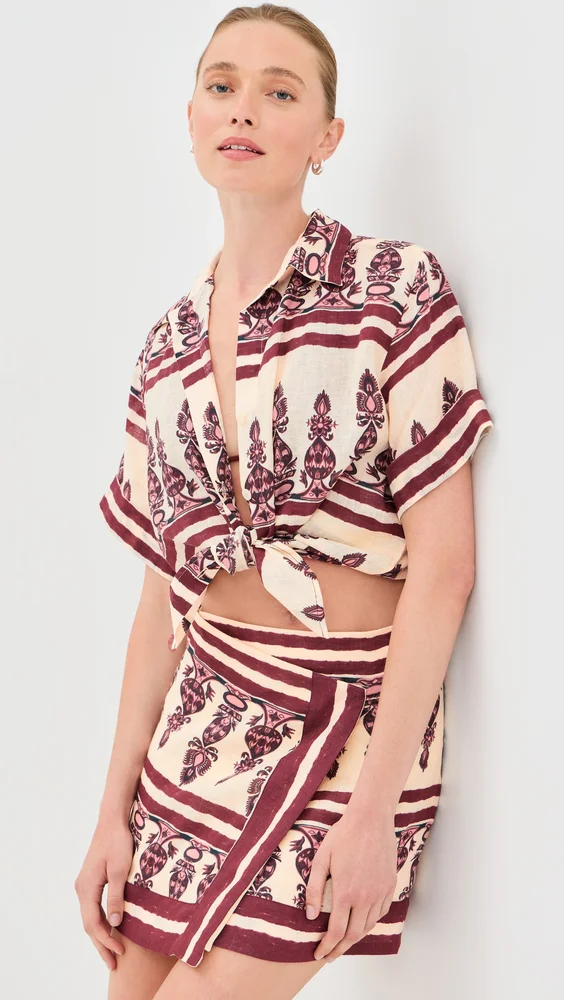La Creciente Linen Shirt
