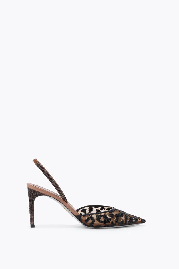 Allura Brown Slingback 80