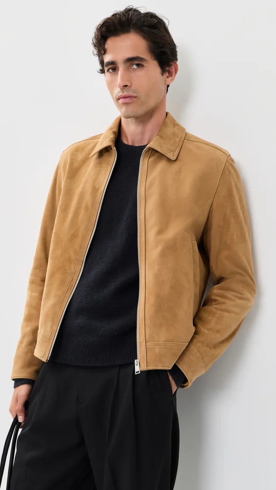 Suede Leather Jacket