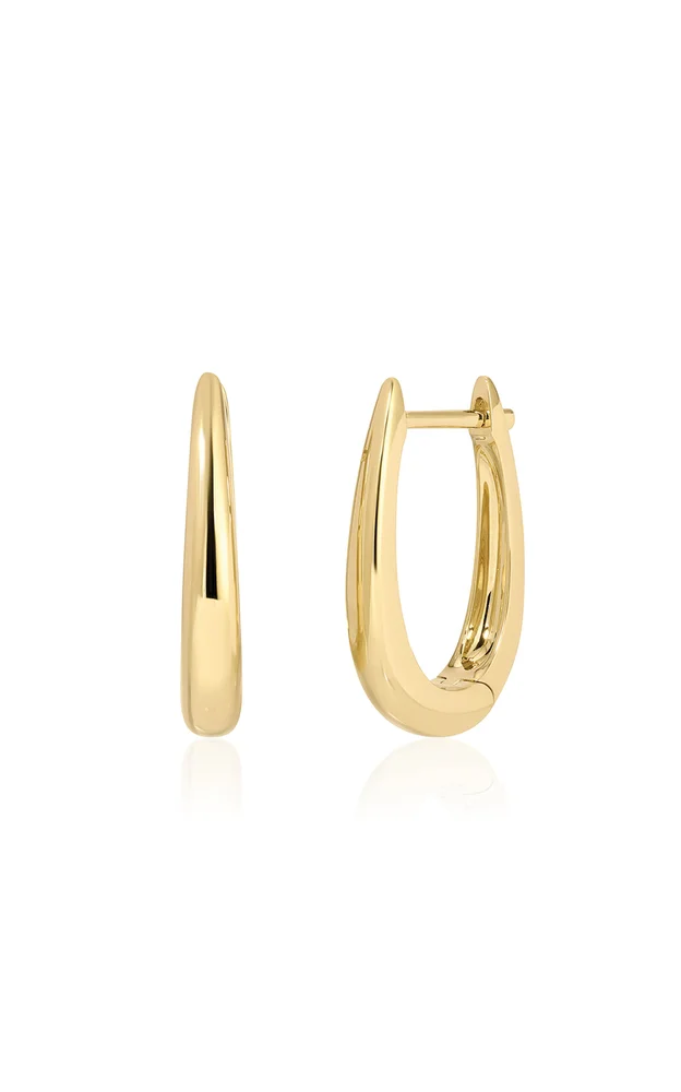 Maeve 14K Yellow Gold Hoop Earrings