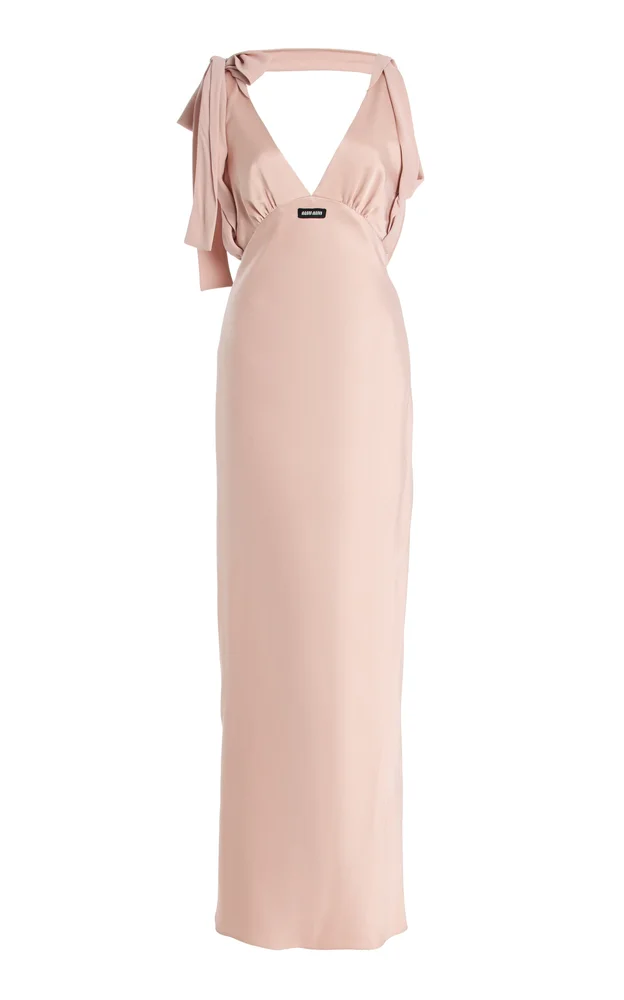 Satin Maxi Slip Dress