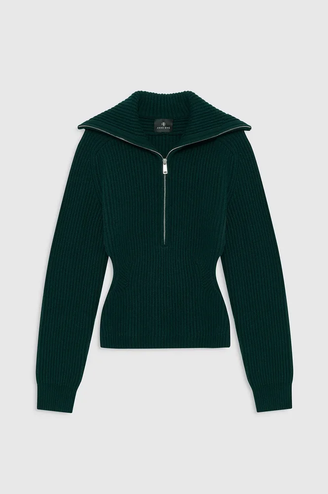 June Trucker Collar Sweater