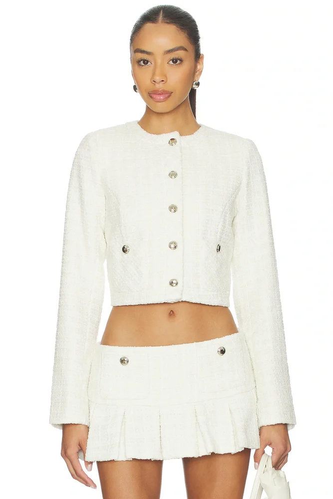 Patch Pocket Crop Jacket