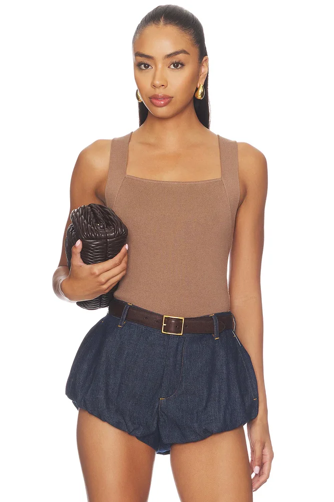 The Rib Strappy Tank Top