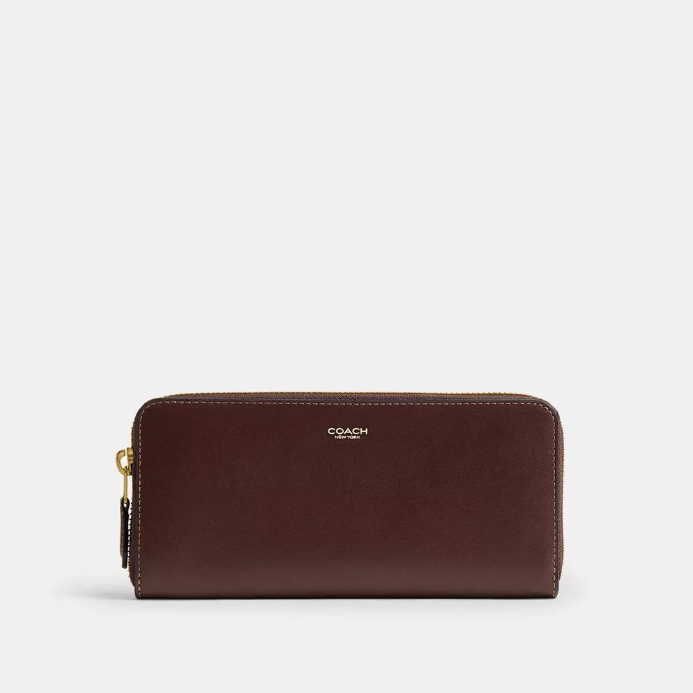 New York Slim Accordion Zip Wallet
