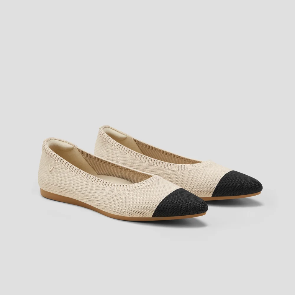 Aria 5 Pointed-Toe Ballet Flats