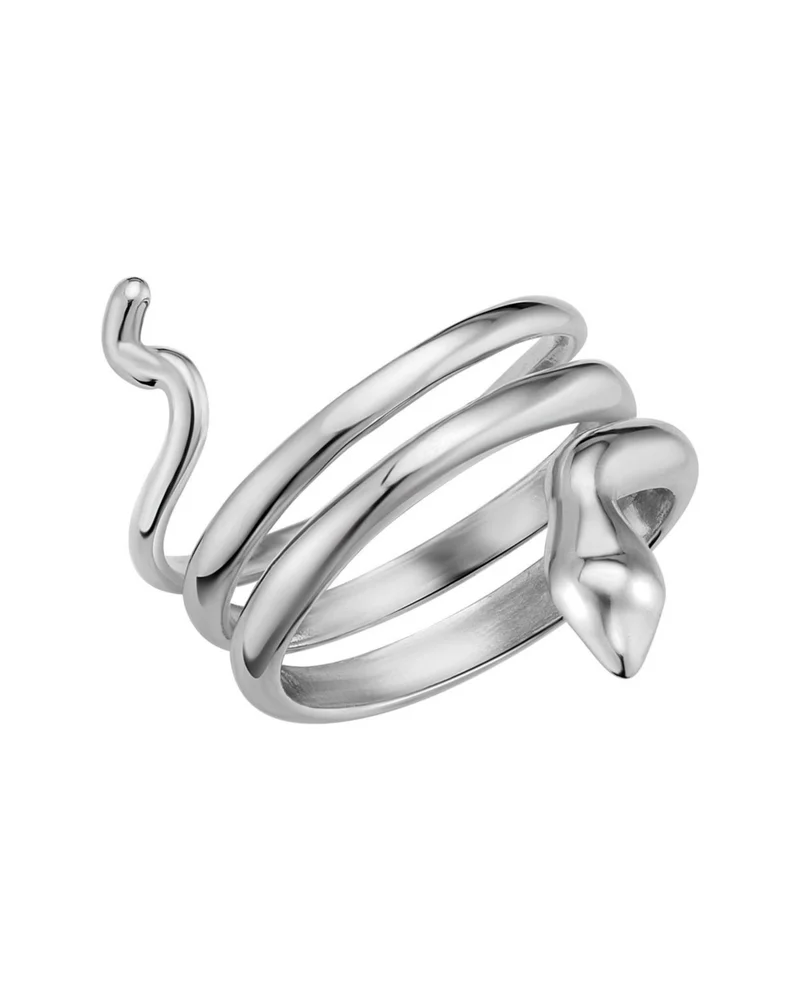 Sterling Silver Snake Wrap Ring