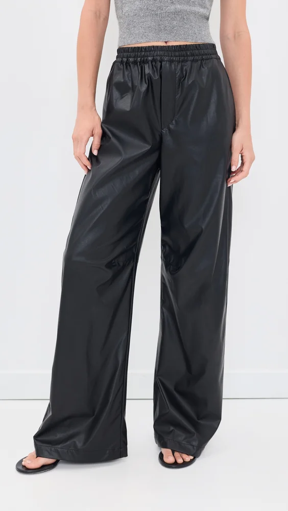 Faux Leather Pants