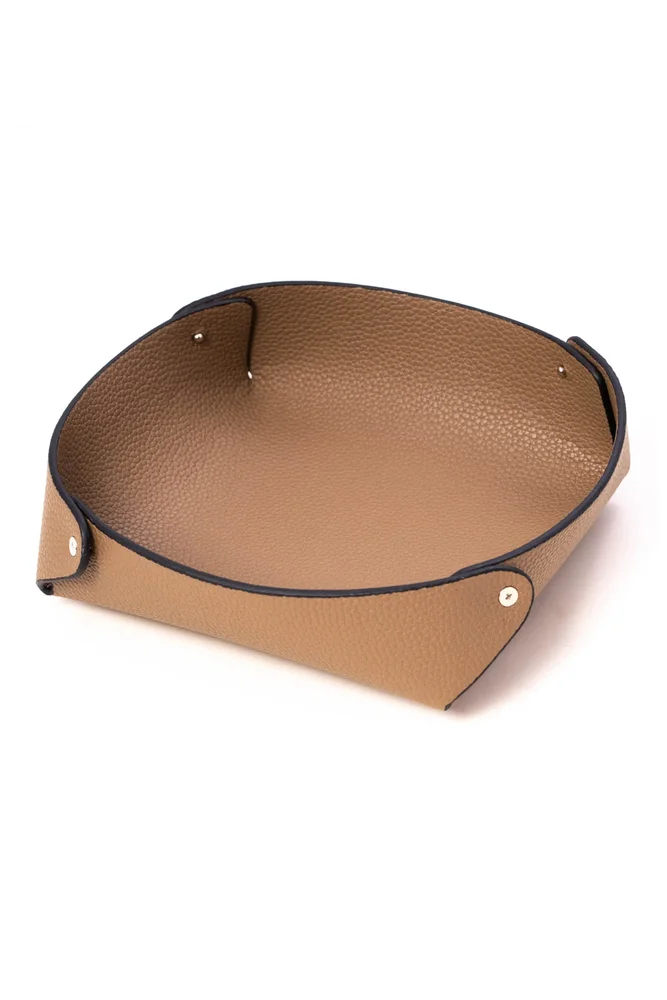 Catchall Leather Valet Tray