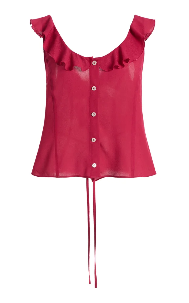 Exclusive The Love Note Ruffled Top