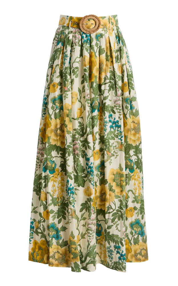 Greenfield Ruffled Maxi Skirt