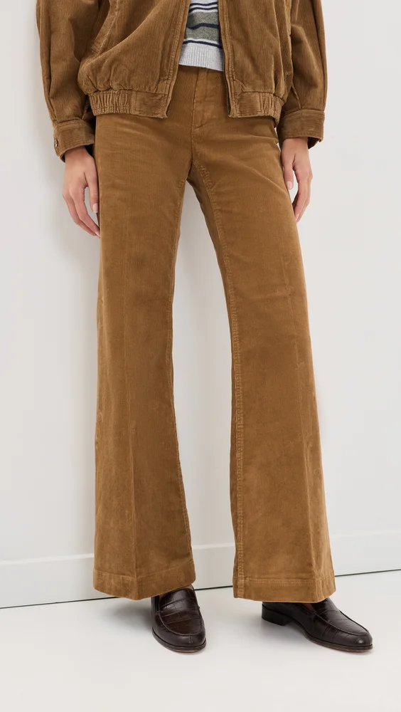 Thin Wale Corduroy Flare Pants
